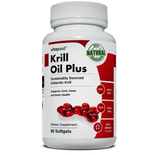 Vitapost Krill Oil Plus- The Natural Omega-3 Health Supplement