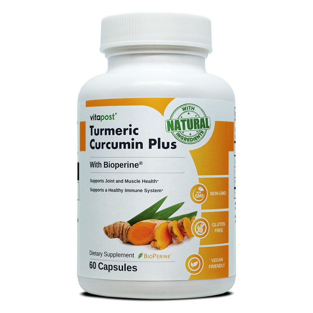 Turmeric Curcumin Plus- Antioxidant Food Supplement