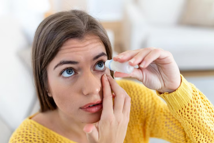 Eye drops for better vision for Diabetic Macular Edema